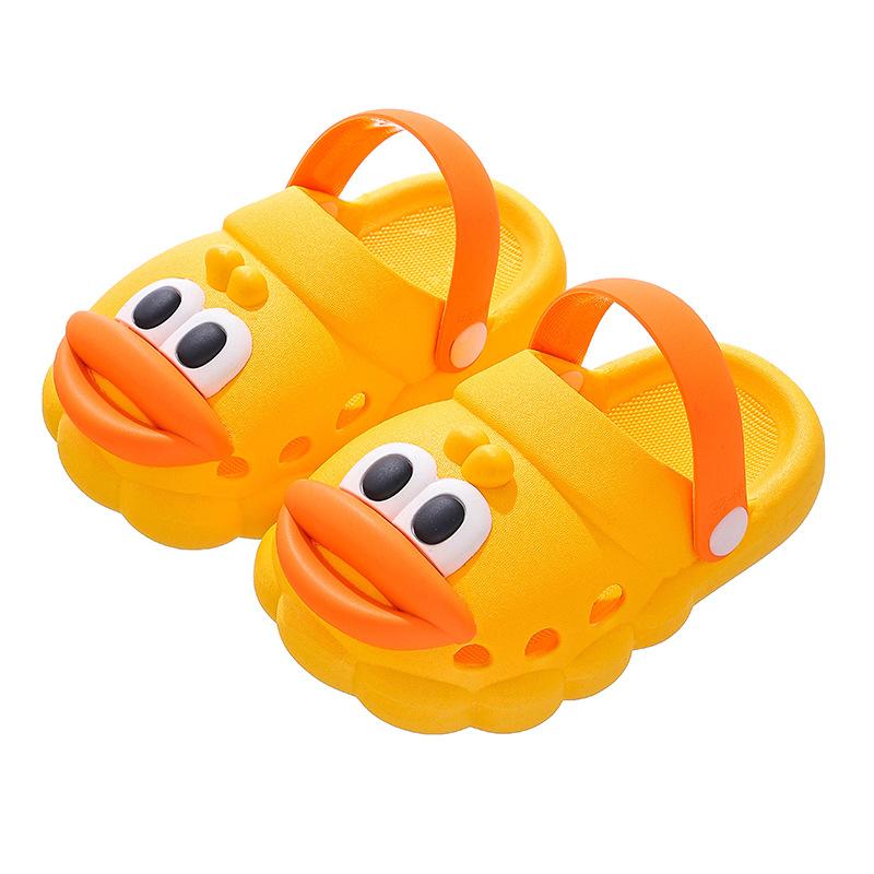 Children's Clogs Boys Summer New Boys Baby Bathroom Bath Non-Slip Indoor and Outdoor Wear Toddler Sandals Slippers