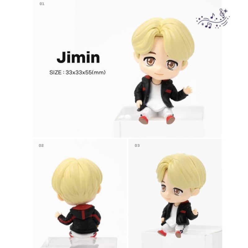 Набор фигурок BTS TinyTAN для монитора – 7 персонажей Jimin