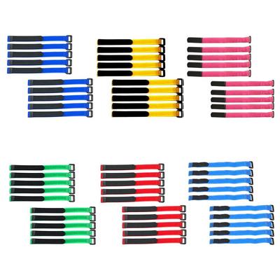 10pcs Hot Nylon Multicolor Antiskid Cable Tie-down Straps Eachine&Lipo Battery RC Accessories