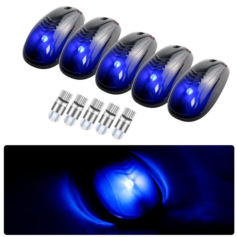 

5PCS LED Car Roof Top Lights Cab Roof Clearance Marker Lamp For Dodge Ram 1500/2500/3500/4500/5500 2003-2016 For SUV/Jeep/Pickup