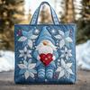 Handbag New Fashion Quilted Digital Printing Tote Bag Commuter Casual Cotton Bag Autumn and Winter Bag Multi-function Bag