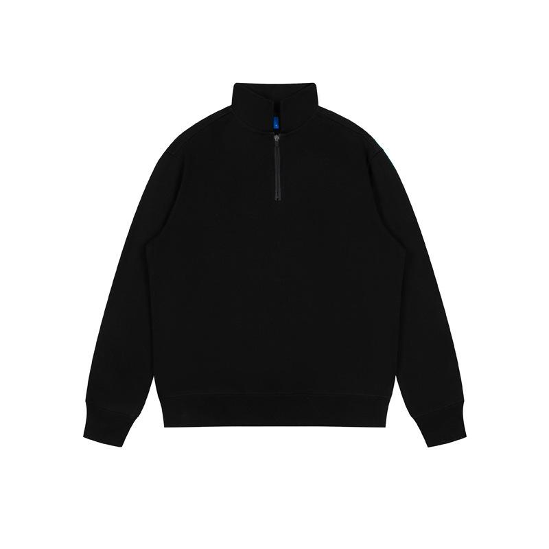 Felpe per Coppie Felpa con Zip da Uomo Mezza Zip Liscia Sportiva Outdoor Quotidiana Streetwear Base Casual Primavera Felpa Lavanda Uomo