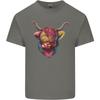 Colourful Highland Cow Unisexs Light Cotton TShirt