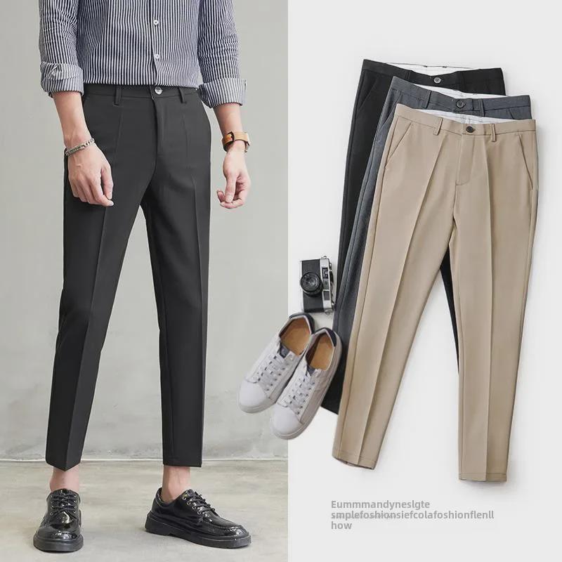 

Men s Slim Fit Light Business Suit Pants, Sizes 28-40 30 сірий колір