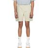 The North Face Elastic Waist Solid Color Loose Straight Leg Shorts Unisex Shorts Off-White NS6NP04C