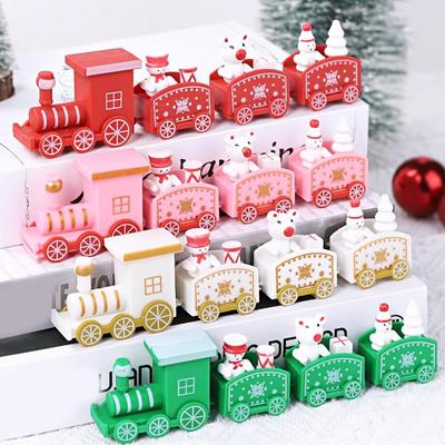 Christmas Train Merry Christmas Decorations For Home 2025 Cristmas Ornament Xmas Navidad Noel Gifts Happy New Year Gifts