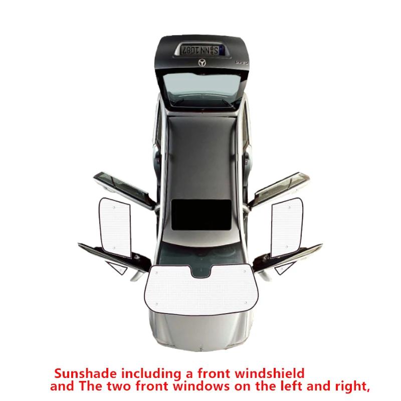 For Jeep Renegade 2015~2024 2017 2023 Car Sunshade Auto Window Curtains Sun Protection Stickers Sunshading Board Accessories Re1