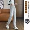 Womens Lightweight Breathable Nylon Jogger Pants Loose Fit High Waist Quick Dry Casual Trousers