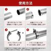 RYOTBASE Muffler Flange Band Clamp Silencer V-Band Bike Car Turbine Stainless Exhaust Turbo Customized