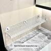 Qianxing Plastic Water Wave Punch-Free Bathroom Shelf