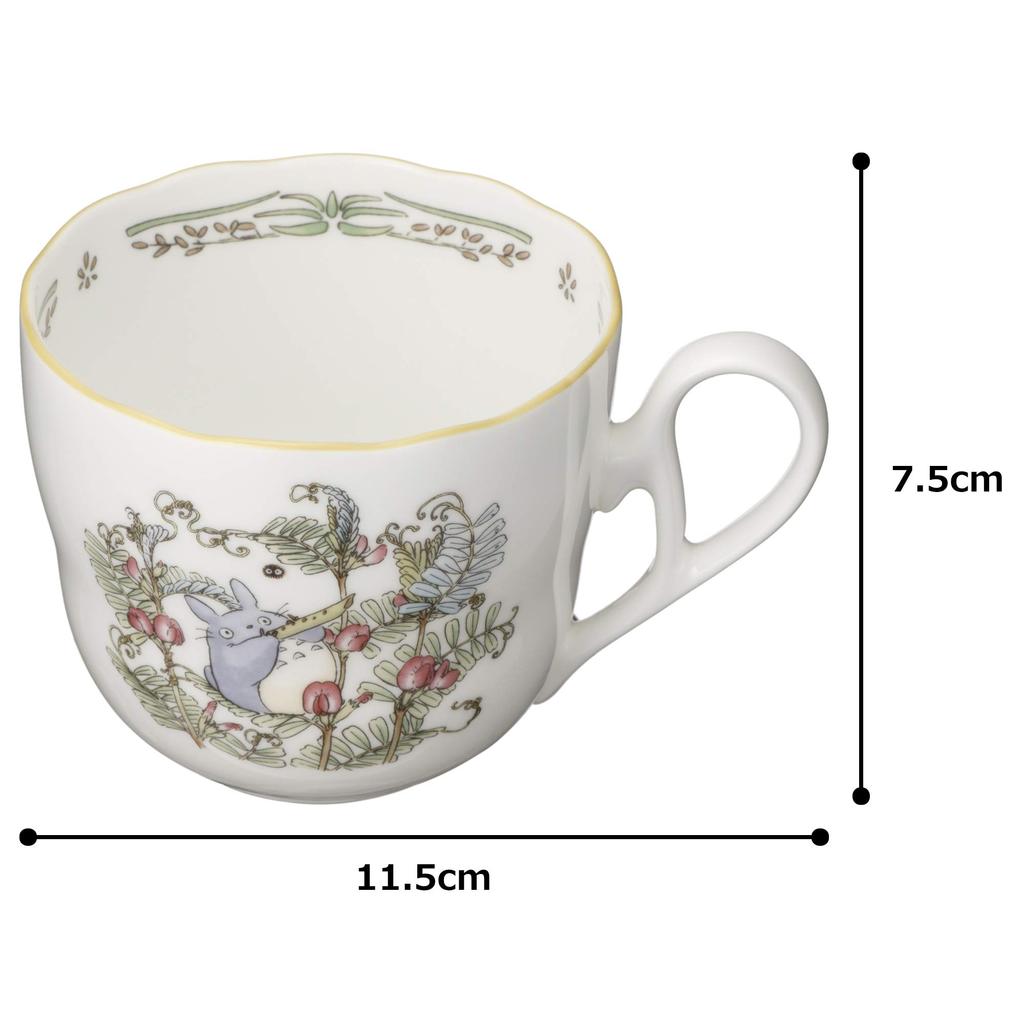 Noritake My Neighbor Totoro Microwave-Safe Bone China Mug (Small) 275cc (TT978574924-11)