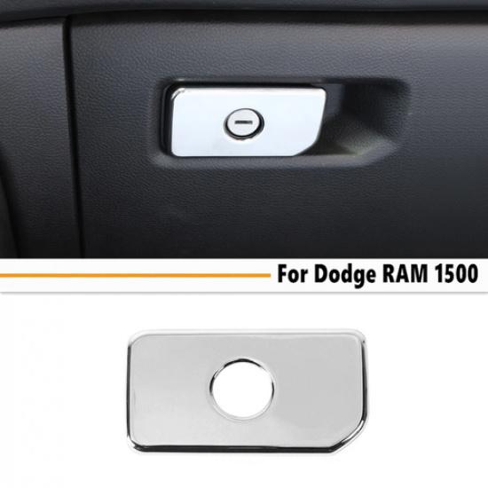 For Dodge Ram 1500 -2025 Chrome Car Co-pilot Storage Box Handles Trim Covers