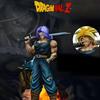 In Stock 32Cm Anime Dragon Ball Z Figure Carry Knife Trunks Action Figures Pvc Statue Desktop Ornamen Collection Model Toys Gift