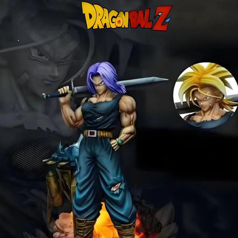 In Stock 32Cm Anime Dragon Ball Z Figure Carry Knife Trunks Action Figures Pvc Statue Desktop Ornamen Collection Model Toys Gift
