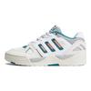 adidas Midcity Low Wygodne Wszechstronne Skórzane Syntetyczne Antypoślizgowe Odporne na Ścieranie Lekkie Niskie Buty do Koszykówki Trampki Unisex Białe ID5403