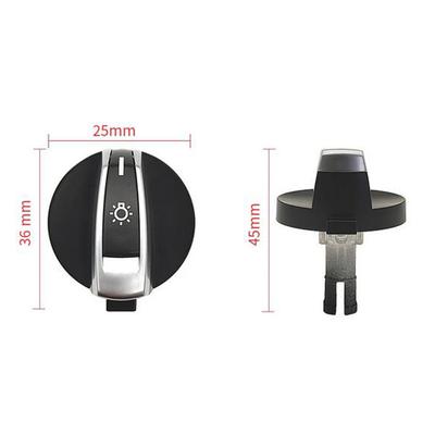Car Front Headlight Control Switch Knob For BMW F10 F11 5-Series & M5 2011-2015
