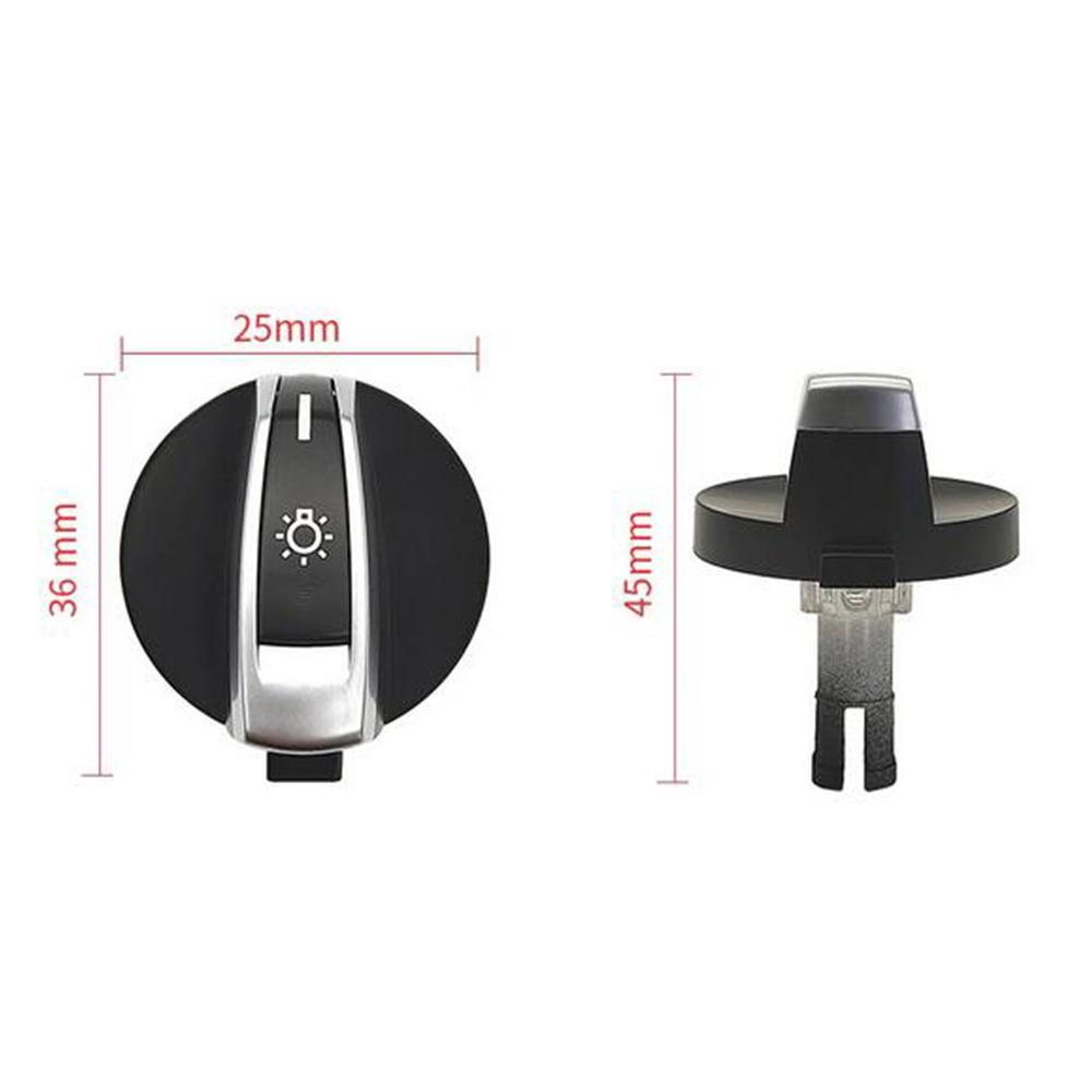 Car Front Headlight Control Switch Knob For BMW F10 F11 5-Series & M5 2011-2015