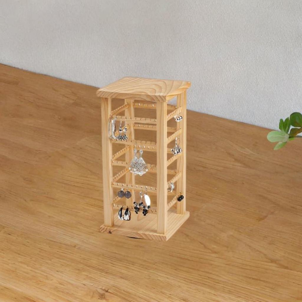 Earring Display Stand with Rotating Feature for Events And Vendors, Holder Keychains