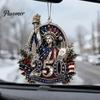 Historic 1776 to 2026 Ornament 250 Anniversary USA Christmas Ornament, United States 1776-2026 250th Patriotic Theme Party Supplies Keepsake, Acrylic