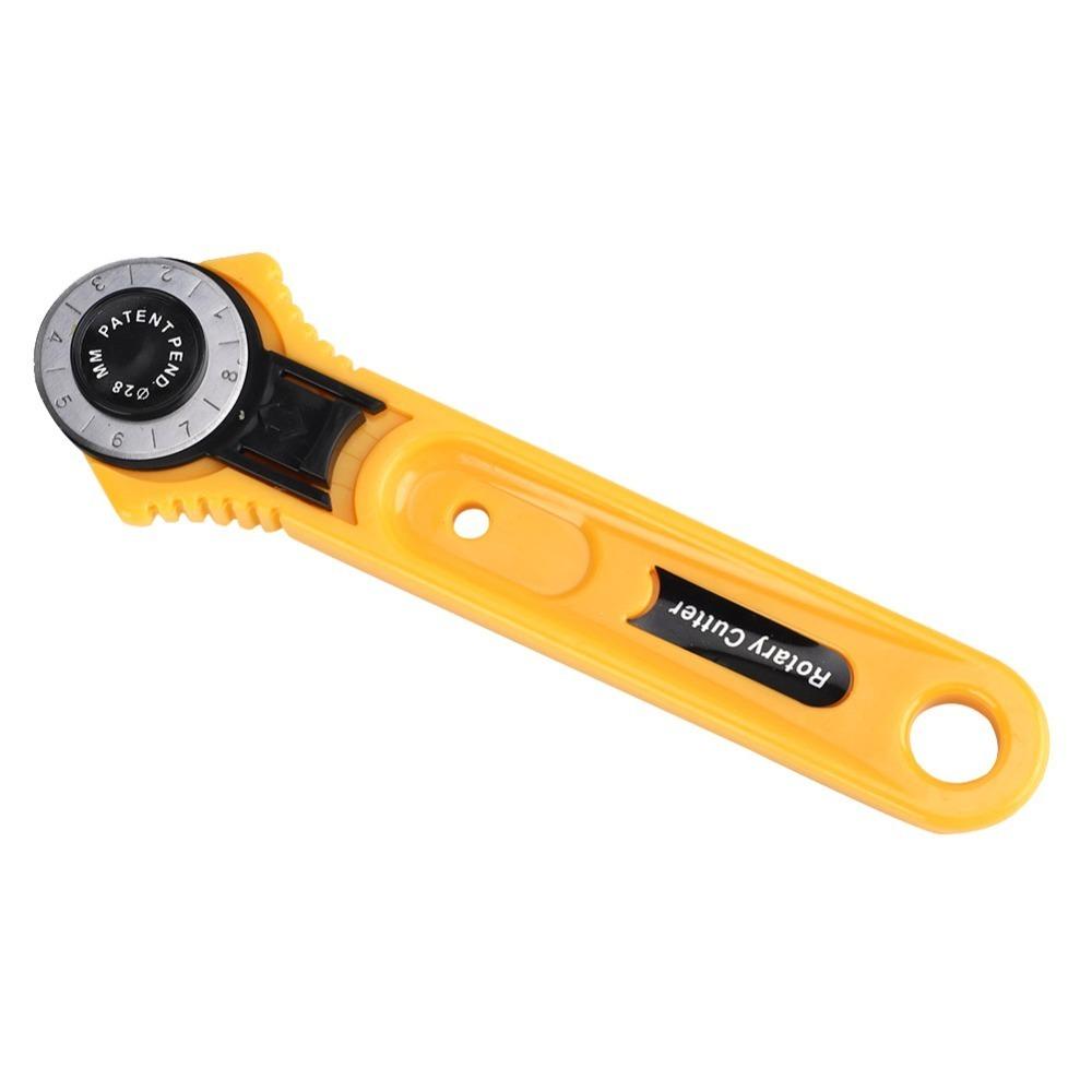 1pcs Round Wheel Rotary Cutter 28mm Cloth Cutter Accessories Roller Wheel Cutter DIY Projects