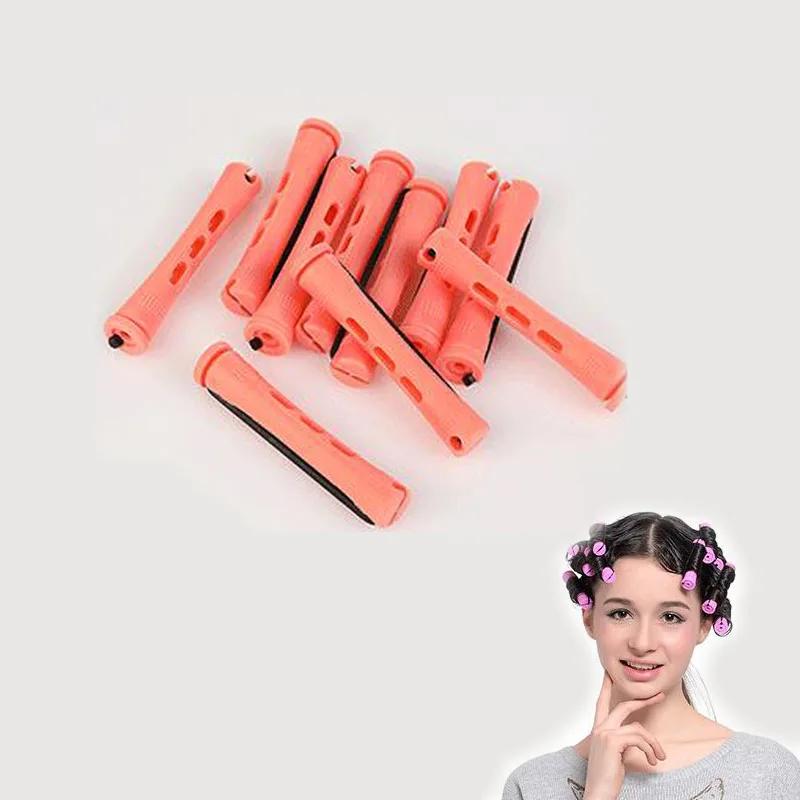 12 Pieces /set Perm Rods And Hair Rollers With Hair Cold Wave Rods Hair Curler For Women Long Short Hair Curling Hair Tools