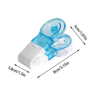 Portable Pill Taker Anti Pollution Artifact Pill Popper Reusable Medication Dispenser Pill Taker Cup Travel Medicine Organizer