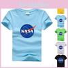 Κλασικό μπλουζάκι αστροναύτη της NASA για παιδιά με κομψό σχέδιο λαιμόκοψης Ο
