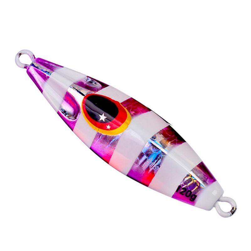 Sea Fishing Jig Fast Sinking Lure Artificial Hard Baits Fishing Baits Metal Jigging Spoon Fishing Tackle Accessory
