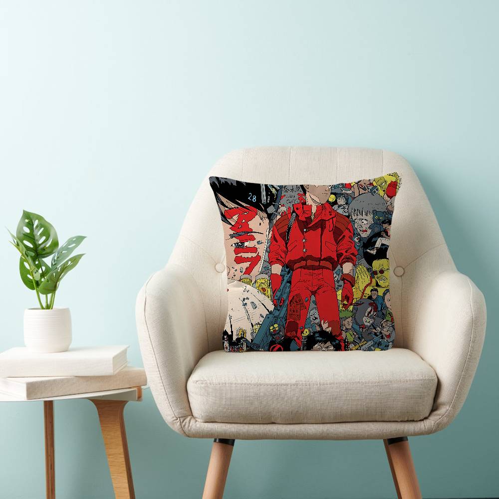 Anime Akira Pillow Gift Home Office Decoration Bedroom Sofa Car Cushion Cover Case 45X45