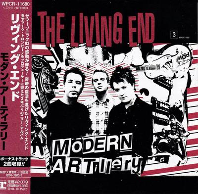 CD LIVING END - Modern Artillery WPCR11680 Reprise Records 2004 Japan Rock Gebraucht