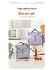 Stylish Insulated Lunch Bag for Office Workers, Bento or Breakfast Carry Bag