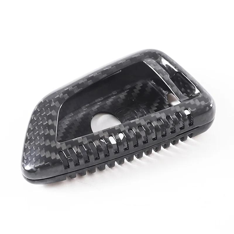 For Toyota Supra GR MK5 A90 2019-2025 Real Carbon Fiber Car Key Protection Cover Car Interior Trim Accessories