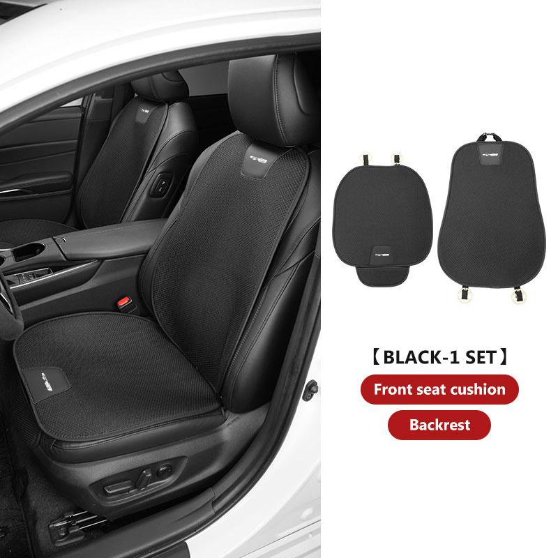 Car Ice Silk Seat Pad Breathable Mat Lumbar Support Mat Accessories For KIA Rio K5 K2 Sportage Ceed Sorento Picanto Stinger Soul QD2
