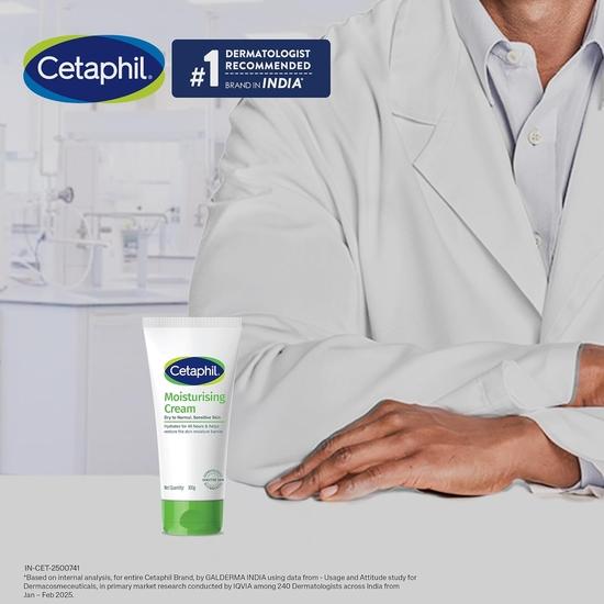 Cetaphil Moisturising Cream for Face & Body , Dry To Normal Skin, 80 Gm