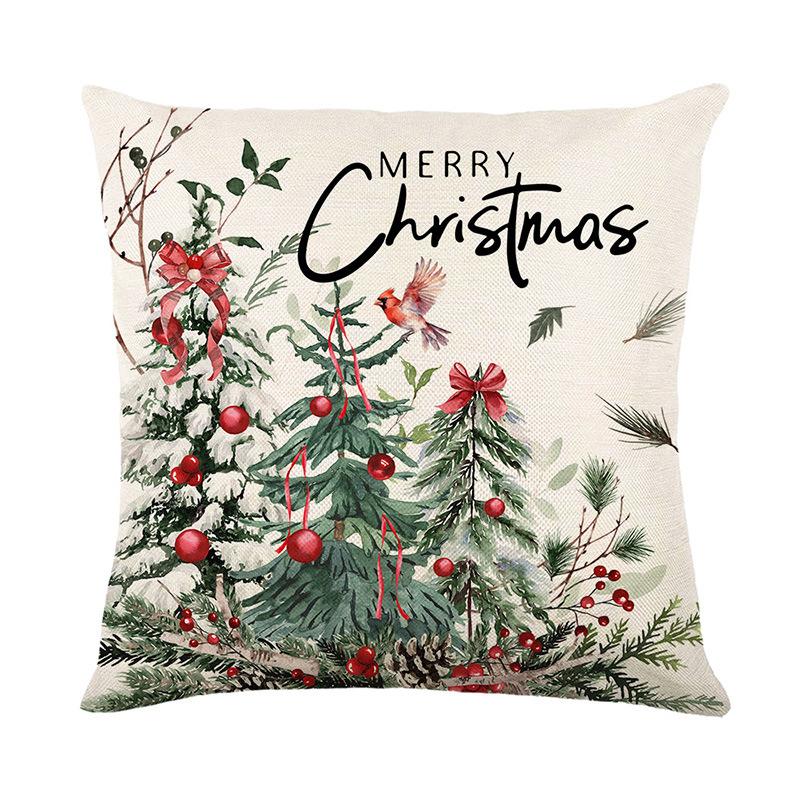 Julmönstrad Kuddfodral Serie Nytt Hem Soffdekoration Kuddfodral Sovrum Kuddfodral