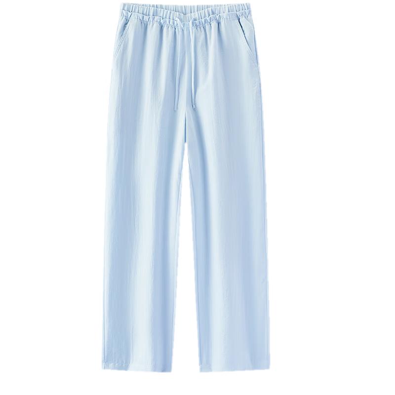 Semir Women s Elastic Waist Draped Wide-Leg Pants S