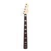 Vetimobato 4-String Bass Guitar Neck 22 Frets Rosewood Fretboard Bolt-On Replacement 32-inch Maple Nut Width 38mm Heel Width 65mm Unfinished DIY Parts