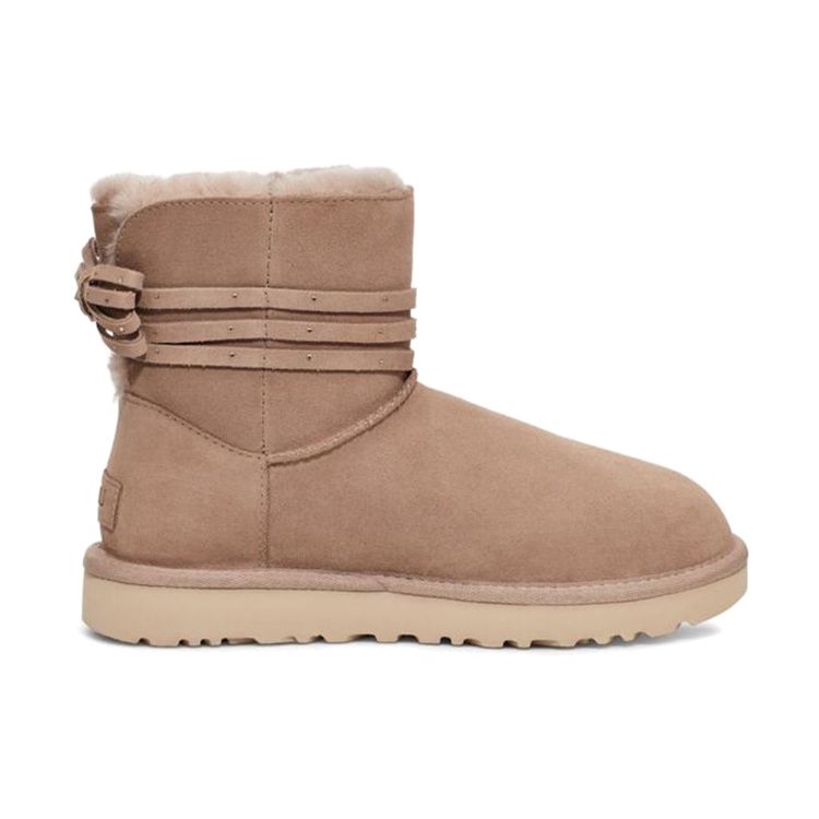 UGG Bailey Short Snow Boots Women Boots Beech 1120864-BCHW