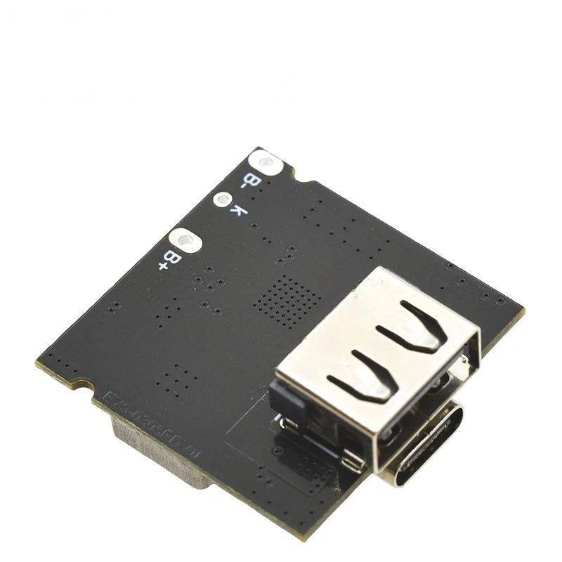 1Pcs Type-C Usb Dc 5V To 3.7V 4.2V Lithium Battery 4A Pd 18W Fast Charge Module 1S Bms 18650 Li-Ion Charging Discharging Board