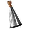 9 Inch Household Grater Stainless Steel Cone Cheese Grater with Ergonomic Handle for Kitchen Vegetable Shredder