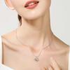 Silver Color Solid Small Heart Pendant Necklace 16-30 Inch Snake Chain For Women Wedding Charm Fashion Jewelry