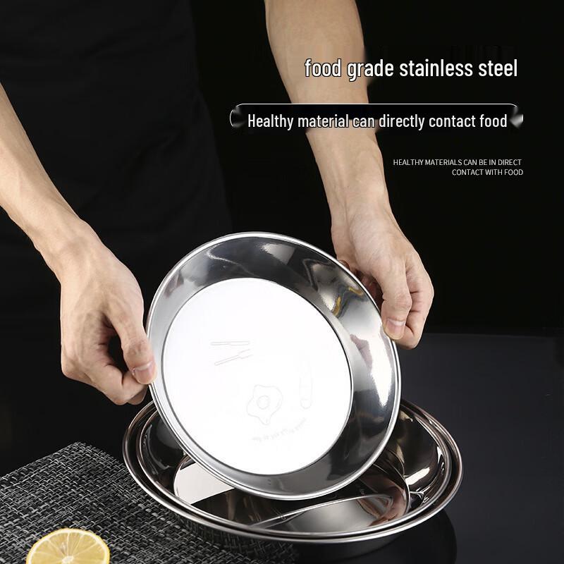 Stainless Steel Multi-Purpose Round Deep Dish