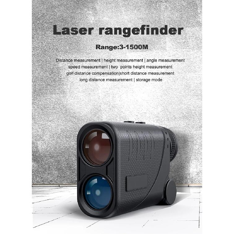 1500M Laser Rangefinder Telescope HD Image High Precision Measuring Electronic Ruler Monoculars for Golf Outdoors Hunting