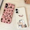 For iPhone 17 Pro Max / iPhone Air Phone Case Lovely Cartoon Liquid Silicone Full Coverage Anti Drop Bumper For iPhone17 Fundas