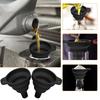 Samkos Mini Folding Funnel Set Black Silica Gel Funnel Water