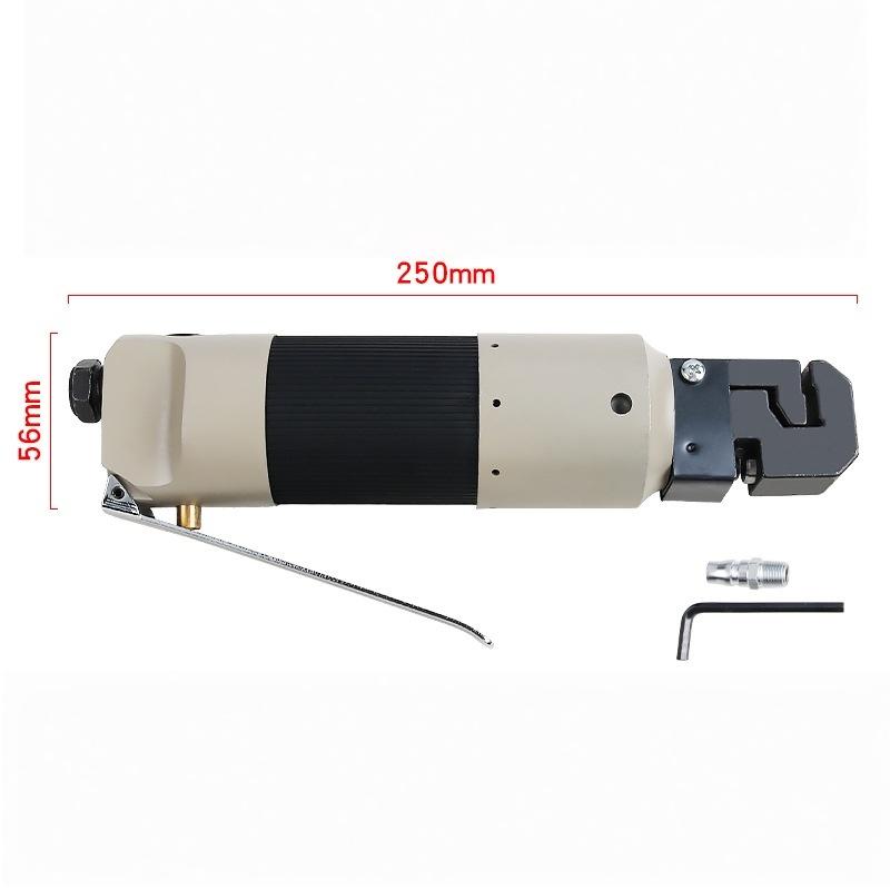 Air Pneumatic Sheet Metal Punch Kit Efficient Flange Hole Punch Tool Set for Mechanical Fabrication and Industrial Use