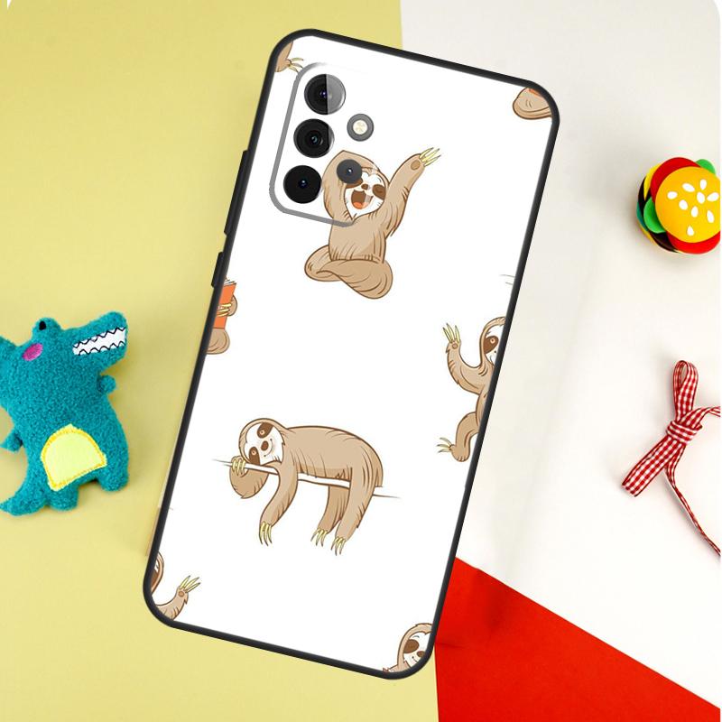 Baby Sloth For Samsung Galaxy A22 A32 A52 A54 A34 A14 A55 A35 A15 A53 A33 A13 A05 A06 A16 Phone Case