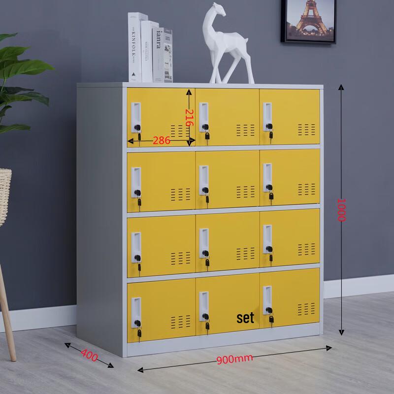 Taishite 12-Door Steel Storage Locker