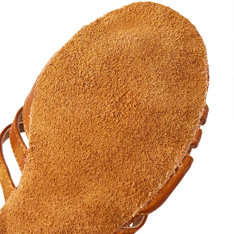 Iron Arrow Women's High Heel Satin Latin Dance Shoes