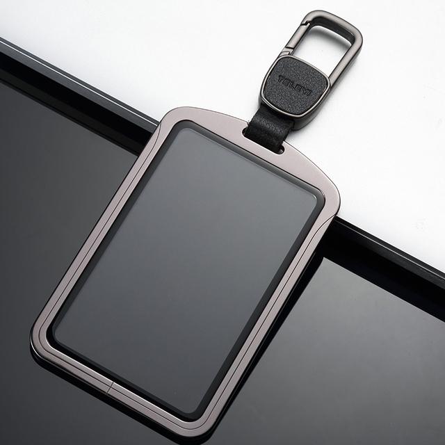 S Car Remote Key Fob Case Cover With Belt Aluminum Alloy Key Shell For Tesla Model S Model 3 Model X Model Y